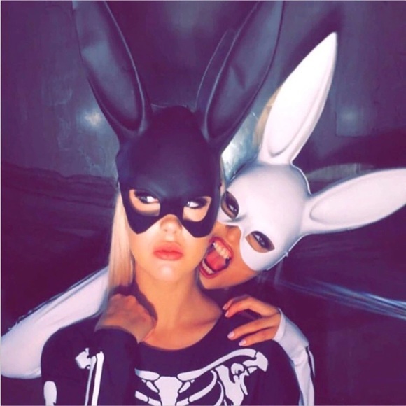 Other - Fall Arrives Bunny Half Face Mask